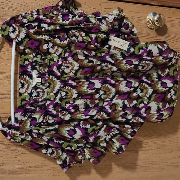 Terra & Sky Tops - NWT Terra Sky Sz 0X (14W) Top